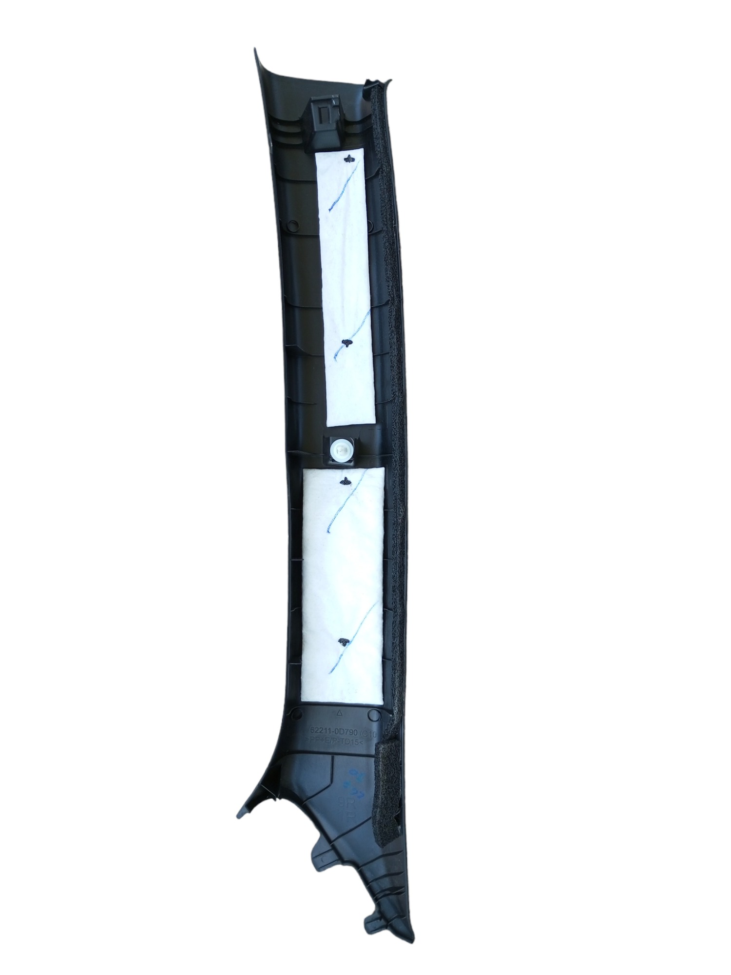 Moldura Acabamento Coluna Direita Do Parabrisa Toyota Yaris. 5