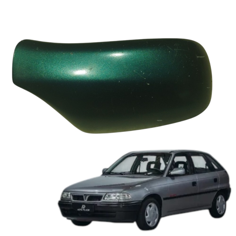Capa Acabamento Retrovisor Dianteiro Direito Gm Astra 1995 Verde