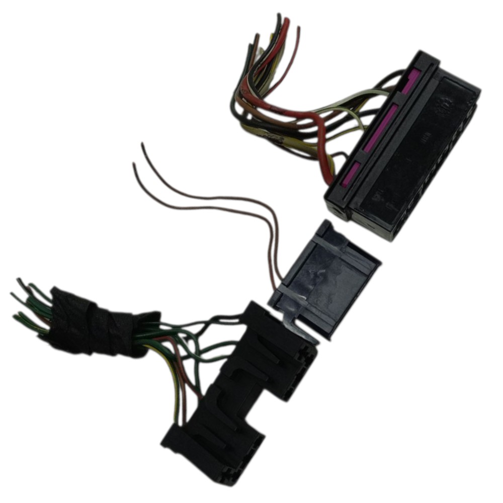 Jogo Plug Conector Chave Seta Limpador Vw Fox Space 2009 08 3