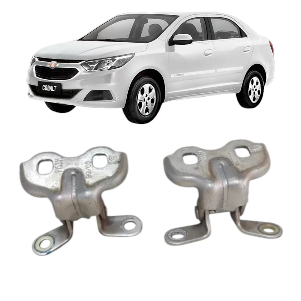 Par Dobradiça Porta Traseira Direita Cobalt 2016 A 2020 2