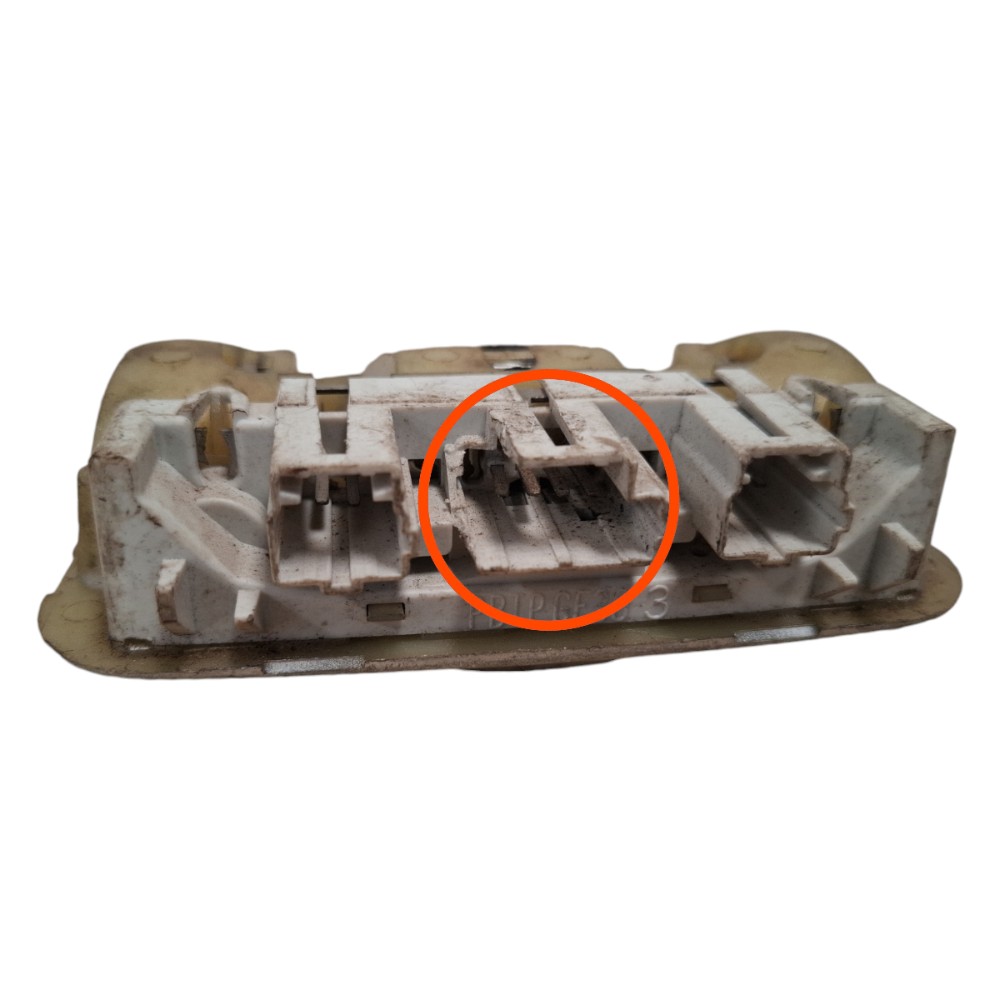 Carcaça Luz Cortesia Teto Peugeot 408 2012 2013 2014 A 2019 2