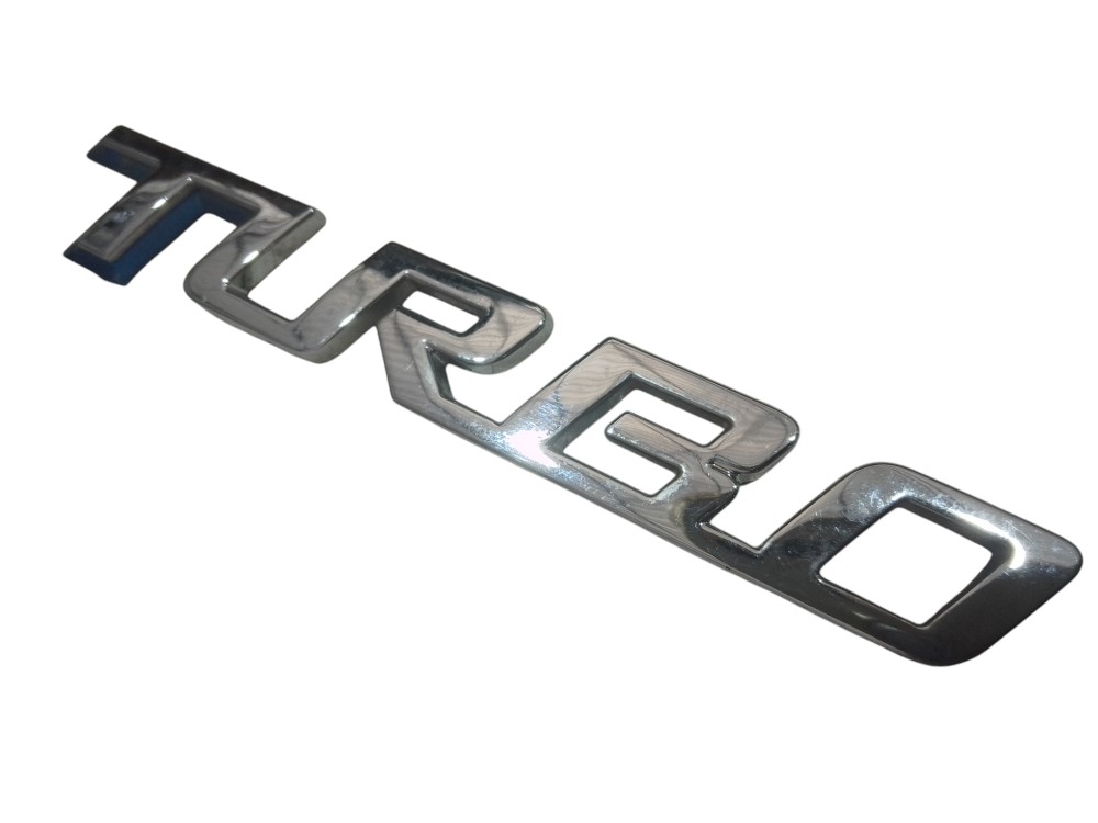 Emblema Azul Cromado Turbo Onix Tracker 2020 A 2025 Et3924 Azul Cromado 6