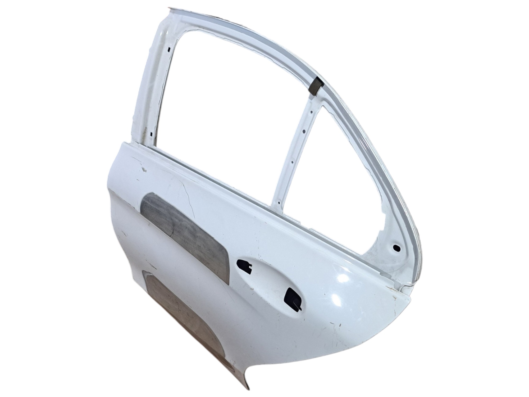 Porta Traseira Esquerda Mercedes C180 C200 2015 Recuperado  Traseira Esquerdo Branco