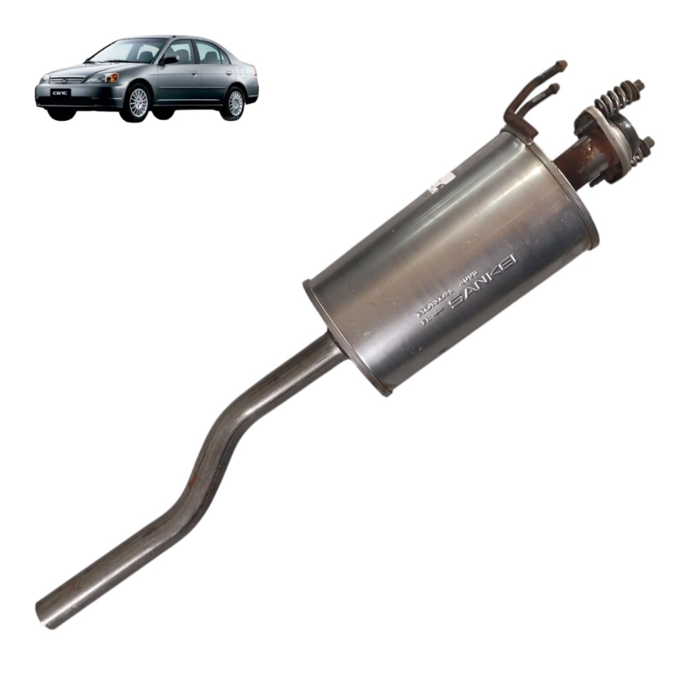 Escapamento Intermediário Honda Civic G7 2001 02 03 04 05 06 1