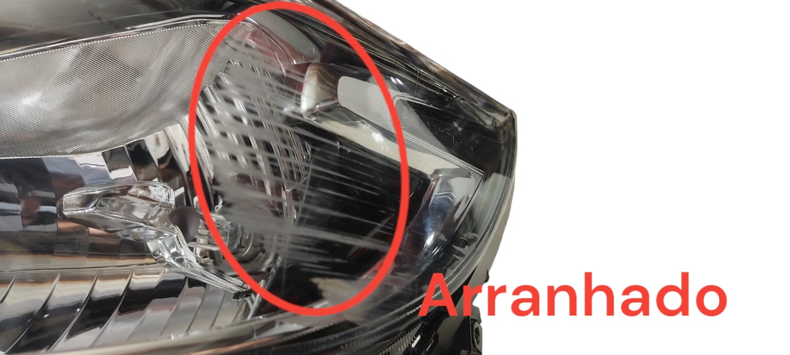 Farol Esquerdo Chevrolet Plus Led 2020 2021 2022 Recuperado