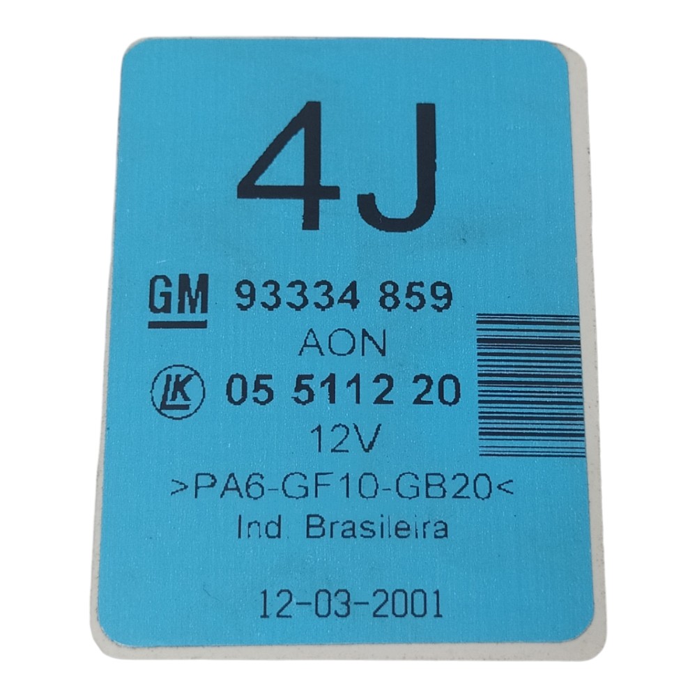 Modulo Conforto Chevrolet Vectra Milenium 2001 1.0 V138 3