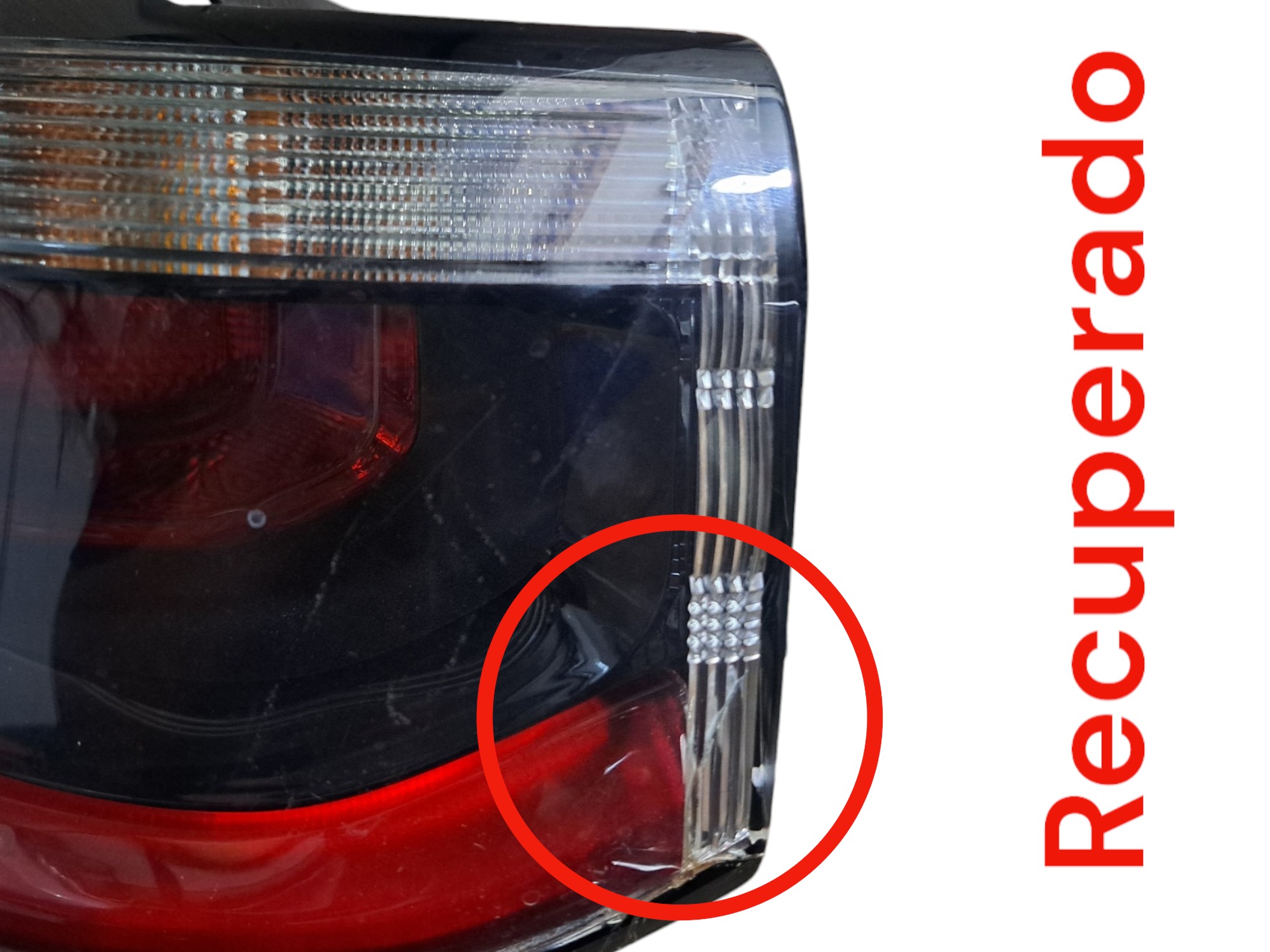 Lanterna Esquerda Jeep Compass Recuperada Esquerdo Vermelho 3