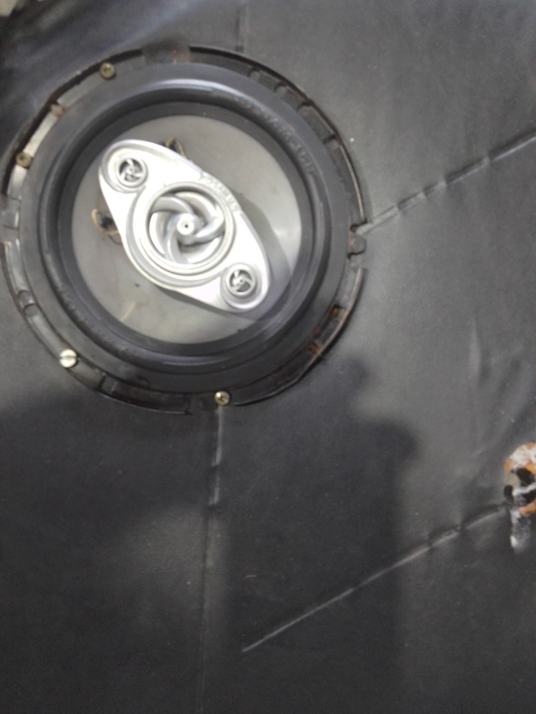 Forro Porta Fiat Fiorino C Alto Falante Esquerdo 1996 Preto 3