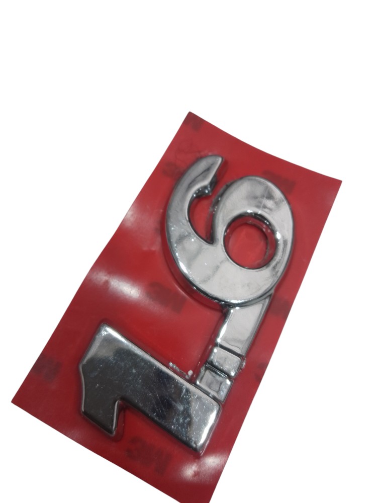 Emblema Volkswagen 1.6 Cromado Cromado 6