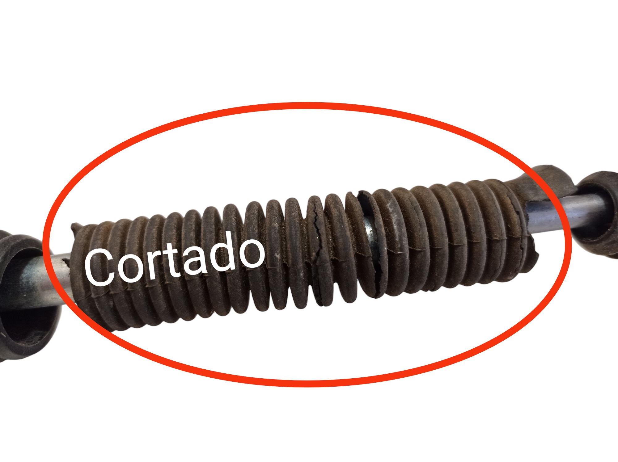 Cabo Seletor Marcha Volkswagen Gol G5 G6 Saveiro 7