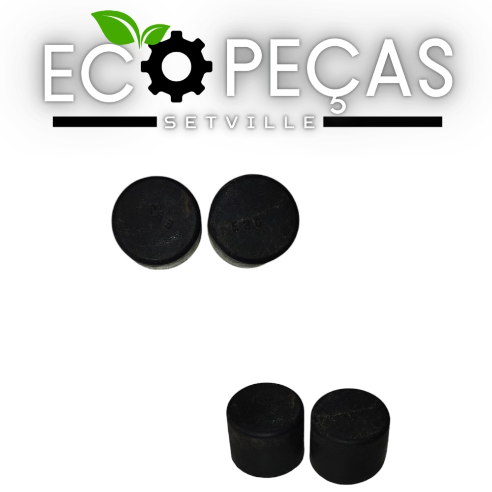 Par De Tampões De Vedação Do Farol Toyota Etios 2013 1