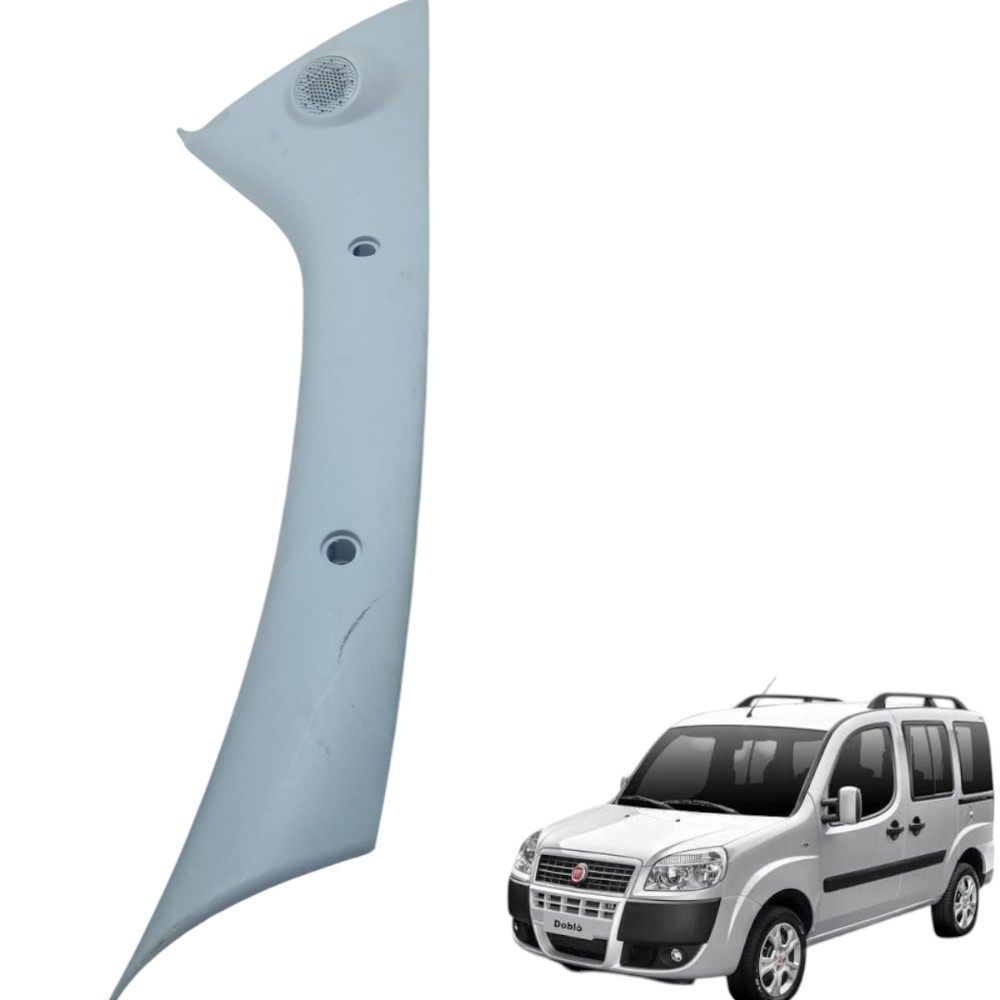 Acabamento Coluna A Com Tweeter D. Direito Fiat Doblo 2021