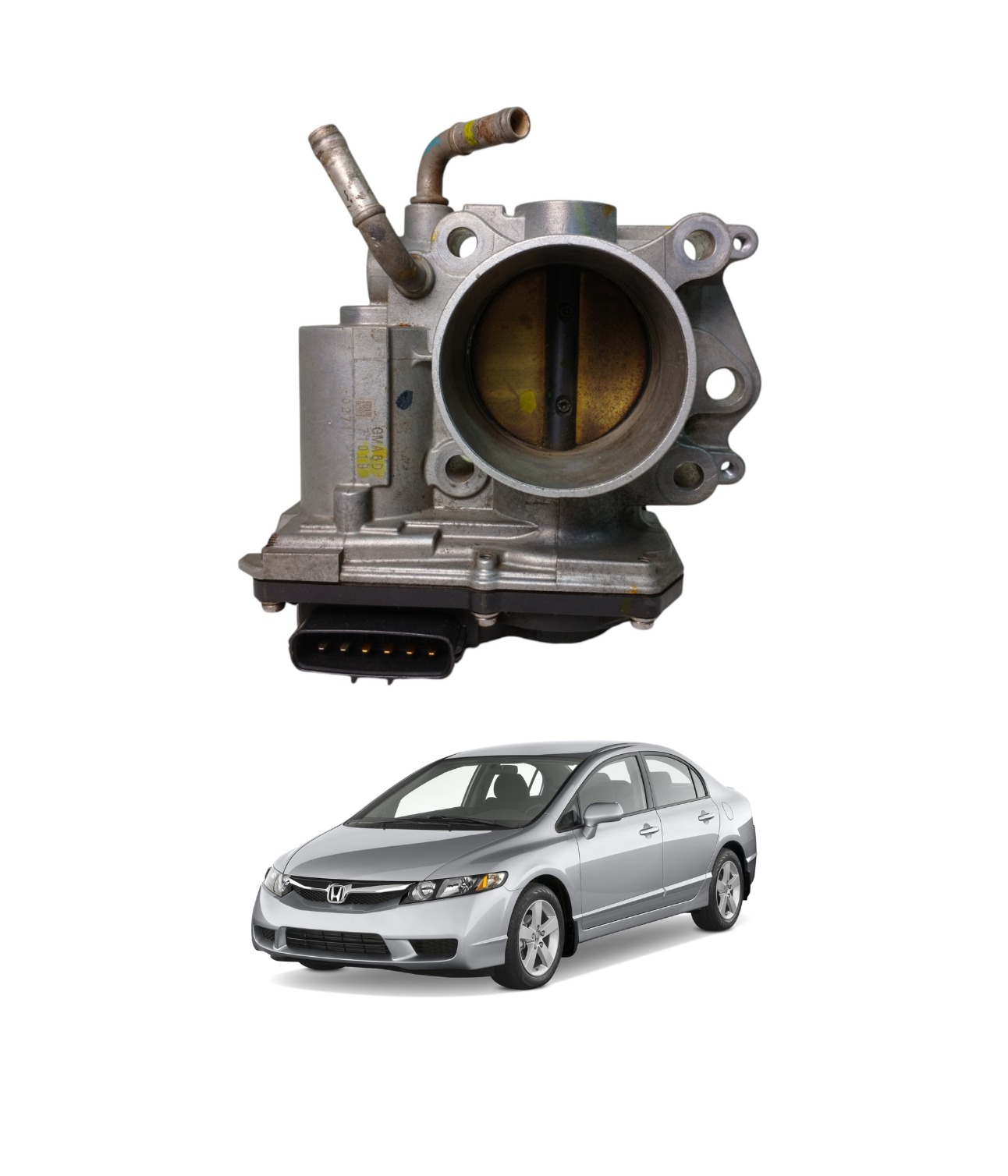 Tbi Corpo Borboleta Honda Civic 1.8 2007 A 2011 Flex 88