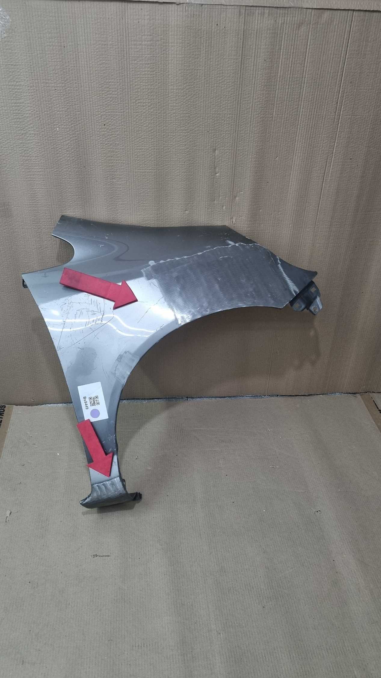 Paralama lado direito Honda Fit 2004/2008