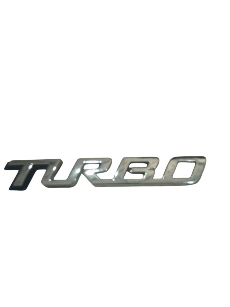 Emblema Azul Cromado Turbo Onix Tracker 2020 A 2025 Et3924 Azul Cromado