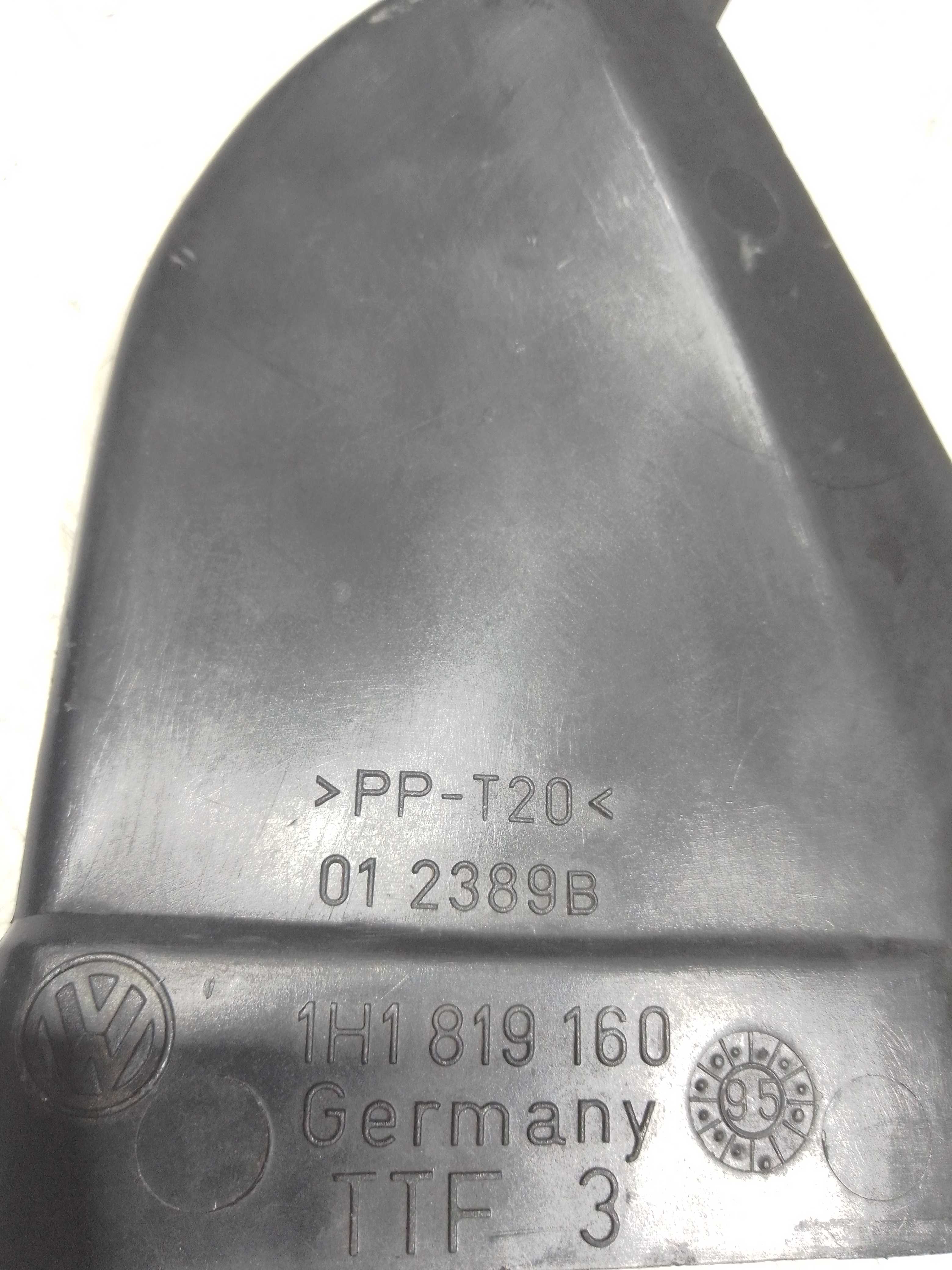 Acabamento Duto Do Ar Lado Direito Vw Golf 1995 A 2002  Preto 3