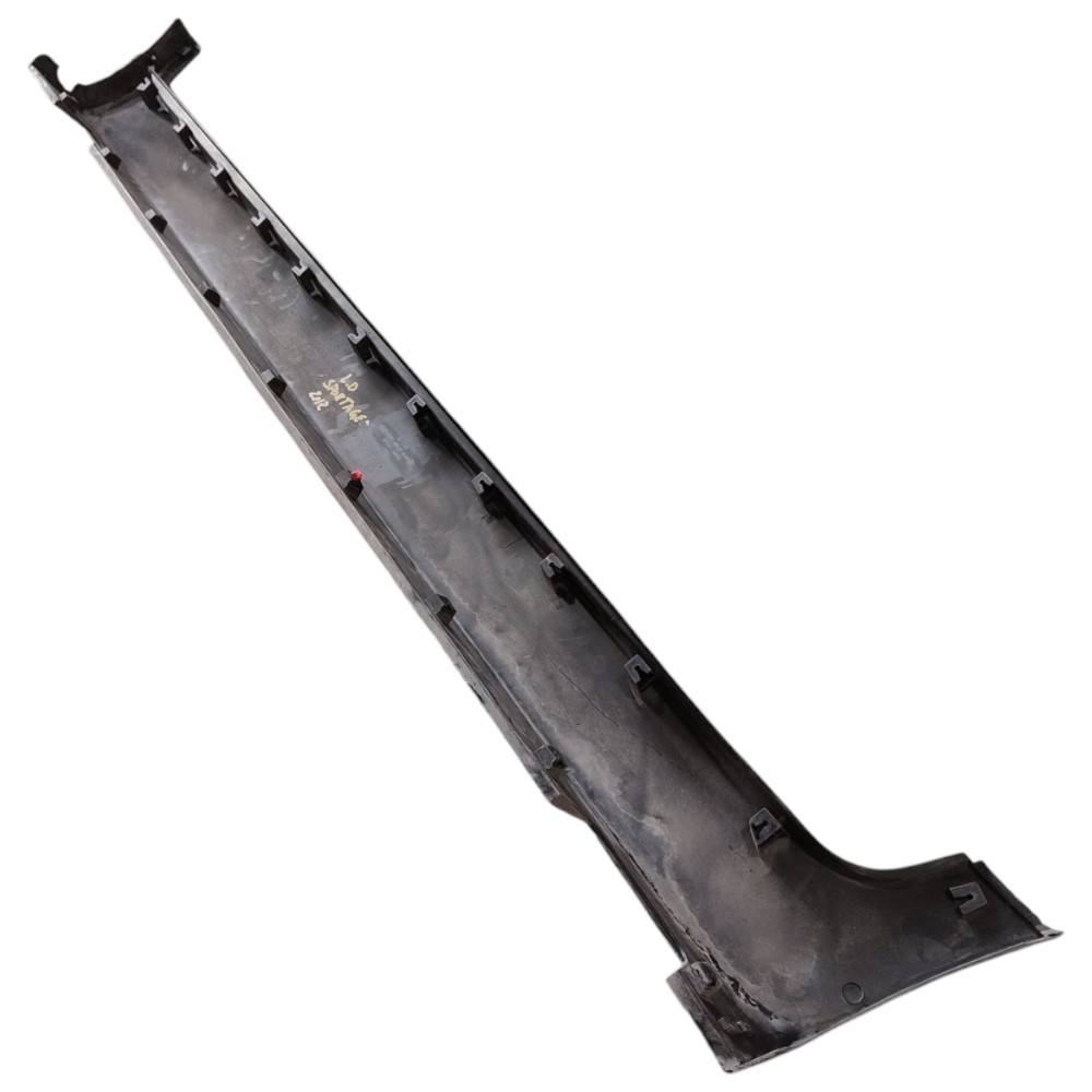 Spoiler Saia Lateral Direita Kia Sportage 2011 2012 2013 14 Preto 2