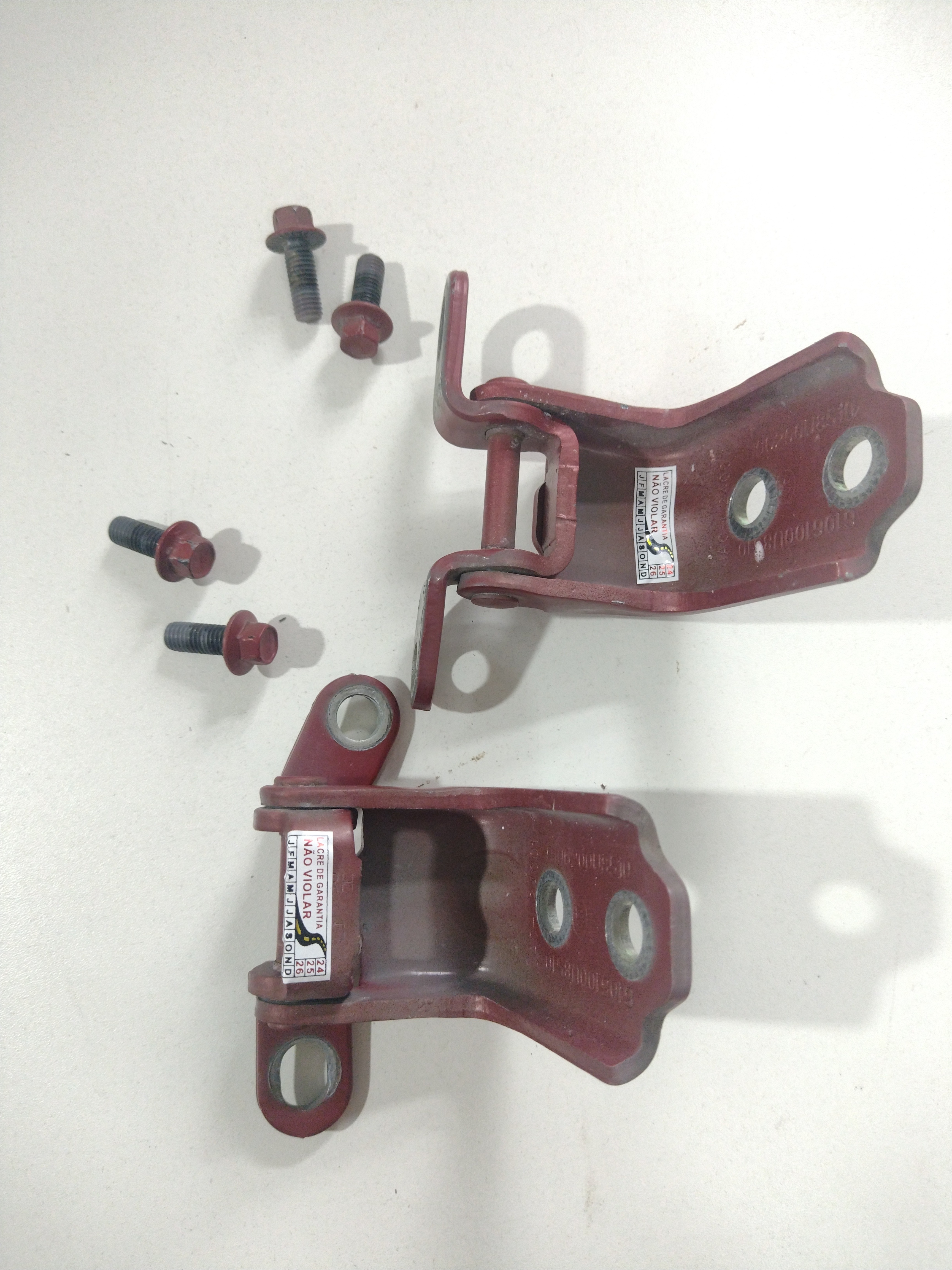 Par Dobradiça Porta Diant Esquerda Jac T6 2016 6106100u8510 1