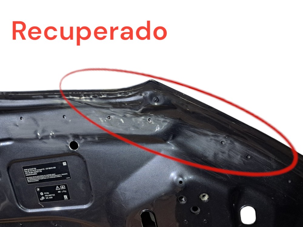 Capô Bmw X1 F48 2016 2017 2018 Original Recuperado