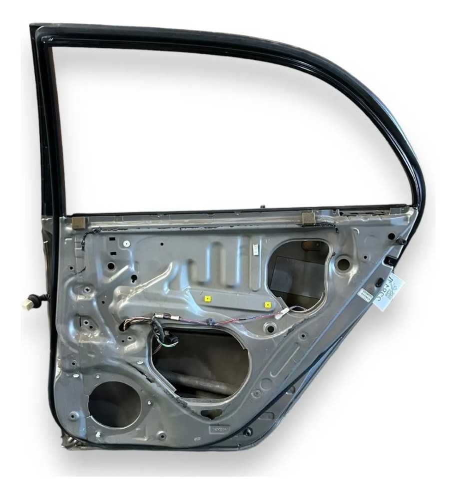 Porta Traseira Direita Toyota Corolla 2003 Á 2008 Cinza Traseira Direito Cinza 4