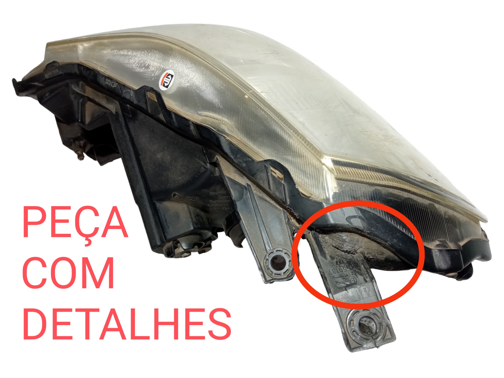 Farol Dianteiro Lado Direito Suzuki Sx4 2009 A 2014 Original