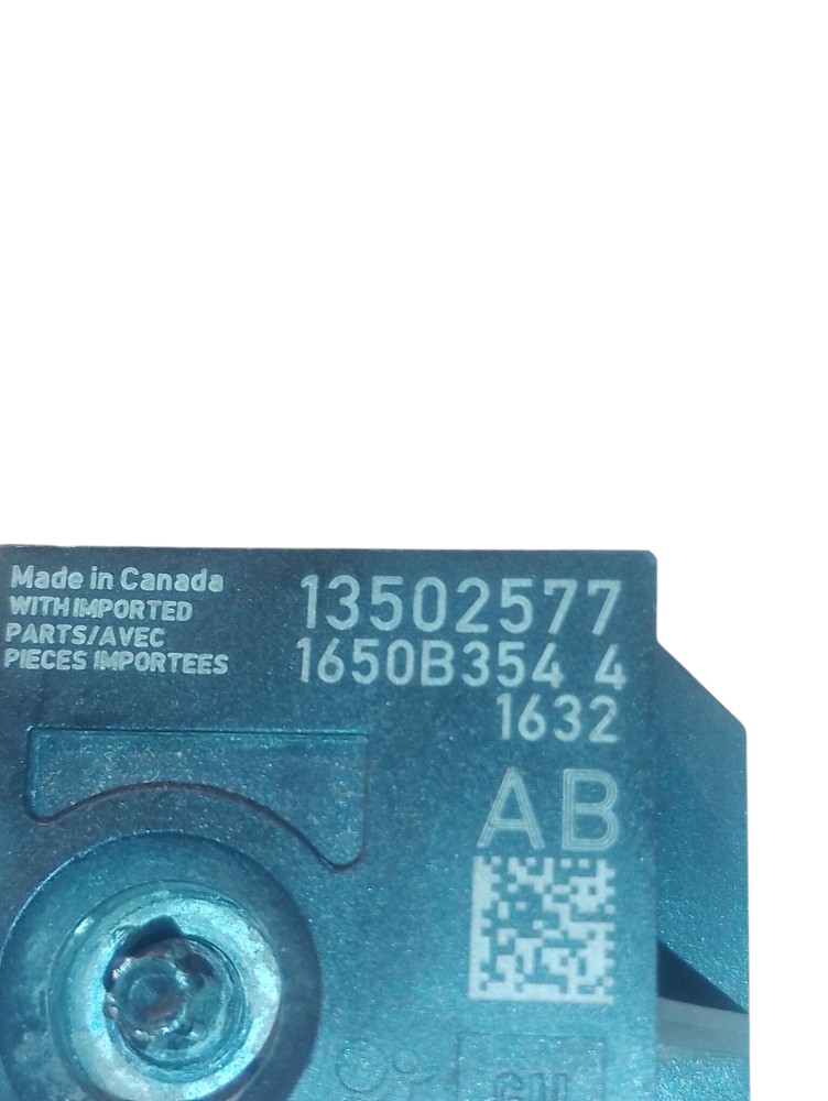 Par Sensor Impacto Air Bag Espoleta Gm Captiva 2.4 2007 A 12 5