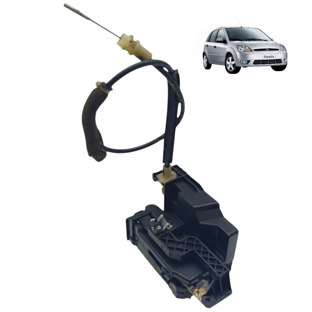 Fechadura Porta Traseira Esquerda Ford Fiesta 2003 2004 2005 1