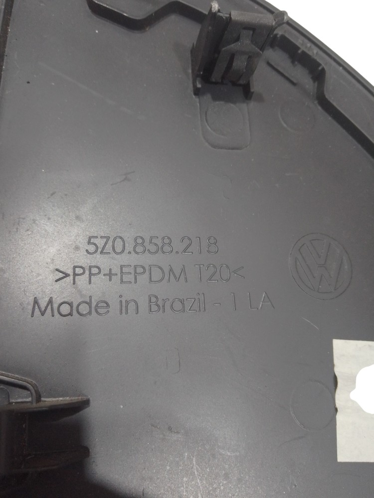 Acabamento Cobertura Painel Lateral Direito Volkswagen Fox  Preto 2
