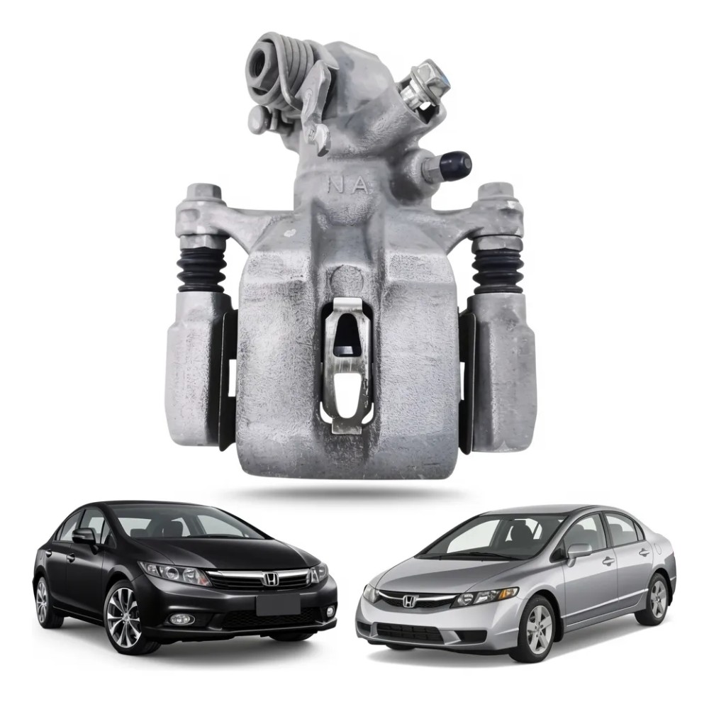 Pinça freio traseira direita honda civic 1.8 2.0 2007 2016
