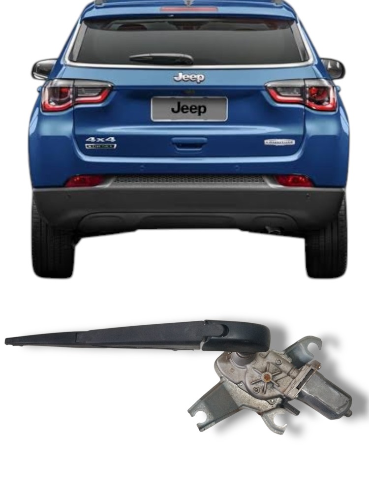 Motor Limpador Traseiro Com Braço Jeep Compass 2018 1