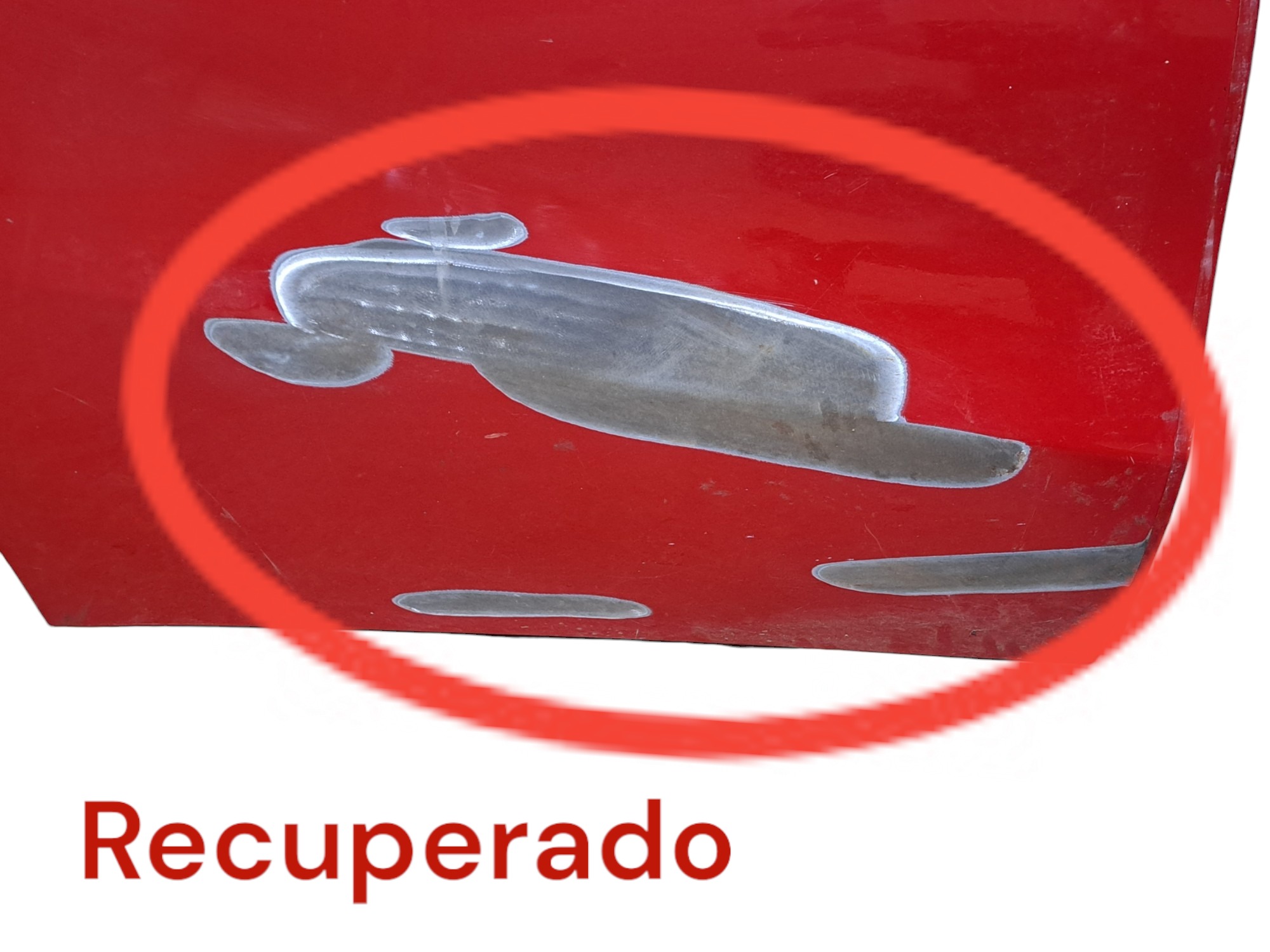 Porta Traseira Direita Mercedes Gla Gla200 2015 Recuperada  Traseira Direito Vermelho