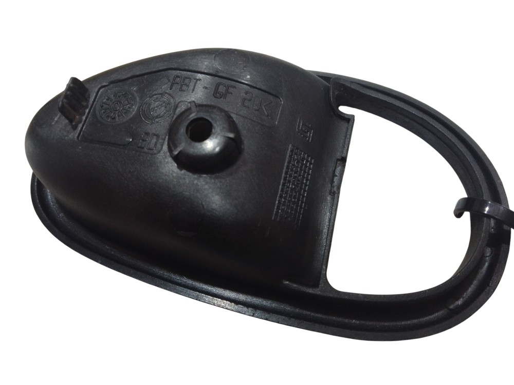 Moldura Maçaneta Interna Fiat Siena Palio 1995/2004 Original Preto Dianteira/traseira 1