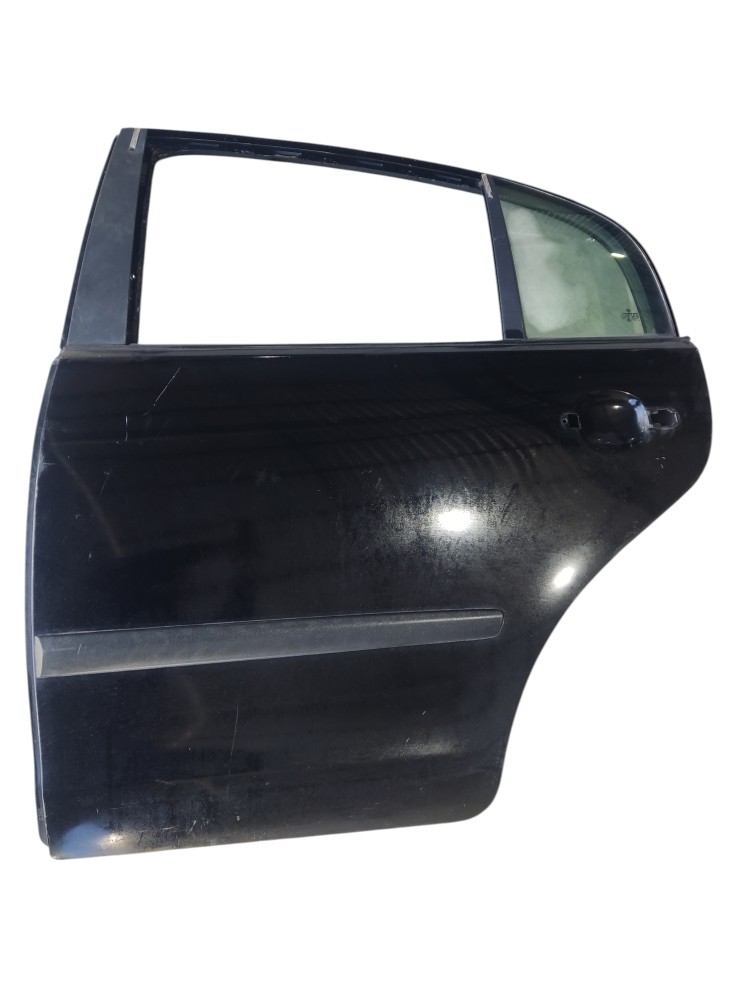 Porta Traseira Esquerdo Volkswagen Polo Sedan 2003/12  Traseira Esquerdo Preto 1