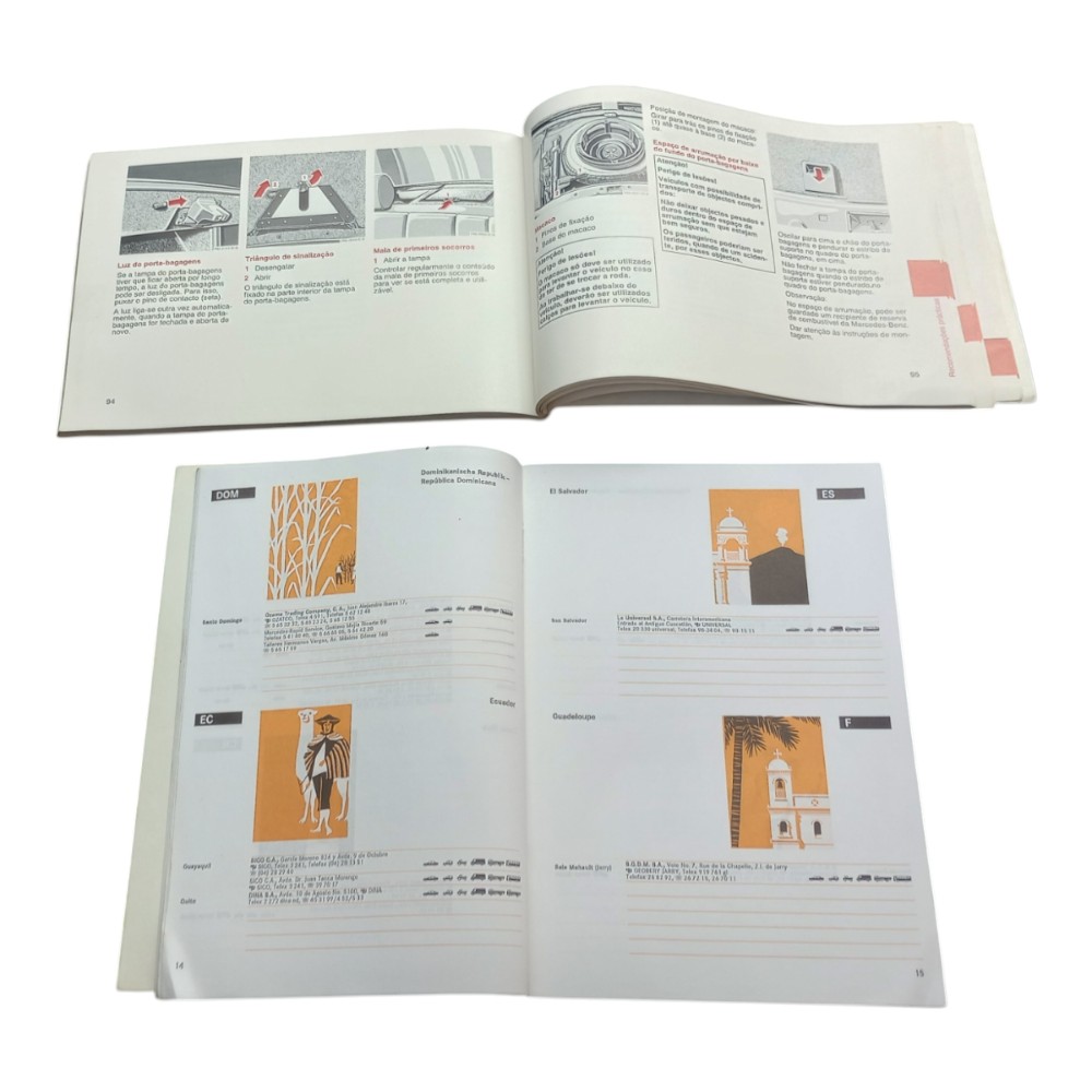 Manual Do Proprietário Mercedes Benz Classe C 1994