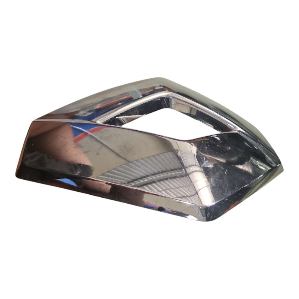 Emblema Parachoque Dianteiro Renault Master 2015 A 2023 Prata 2