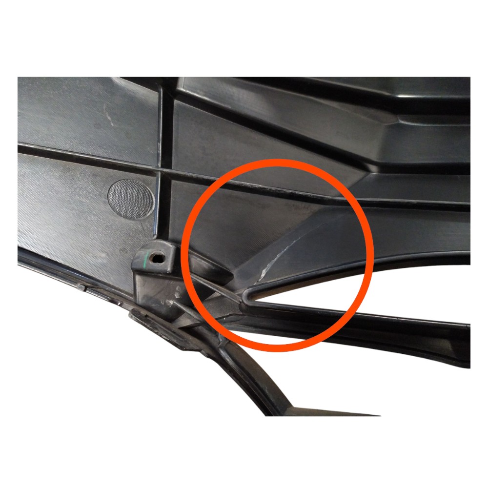Grade Dianteira Parachoque Honda Hrv 2015 2016 2017 2018 Preto Ambos Lados