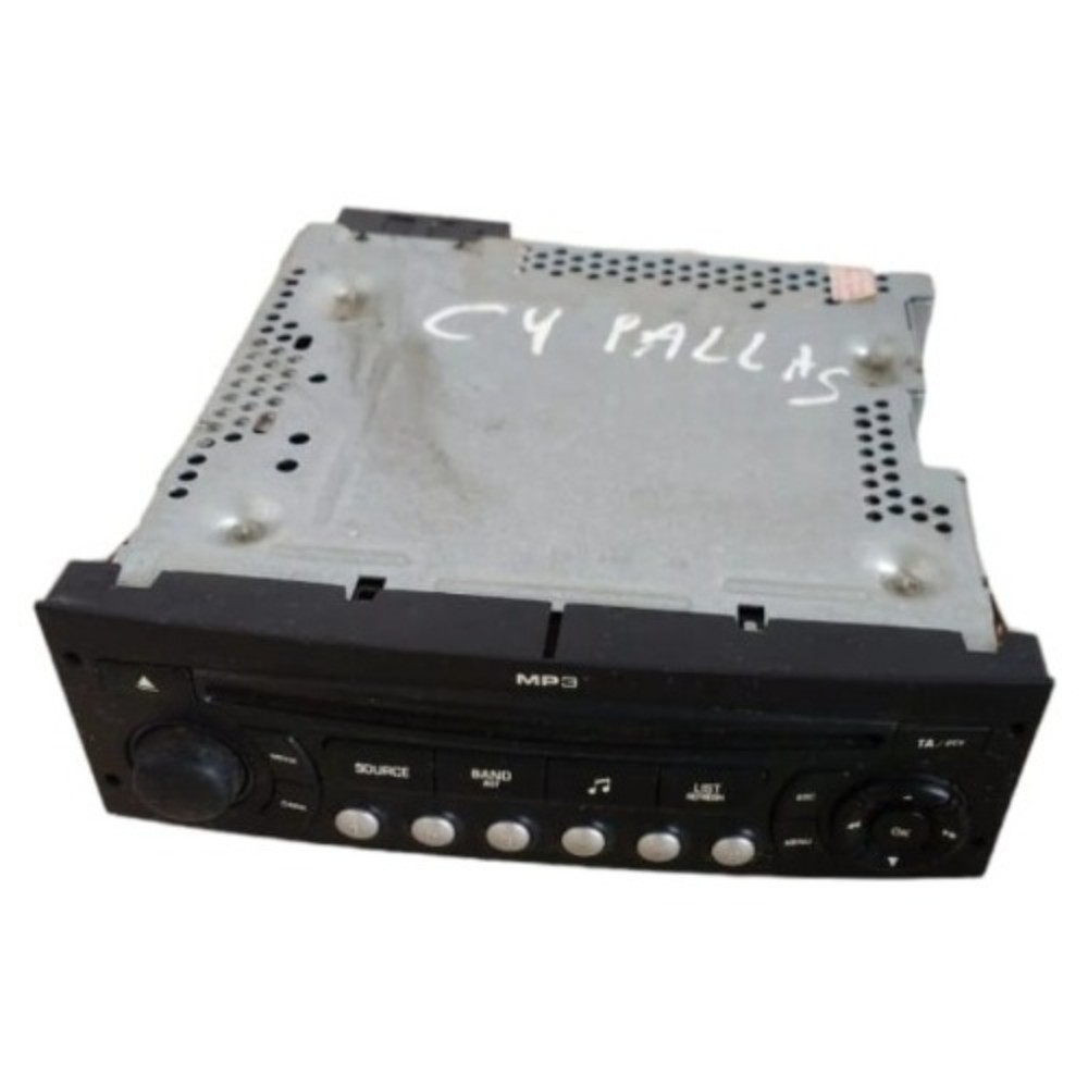 Rádio Multimídia Citroen C4 Pallas 2011 2012 96766671 4