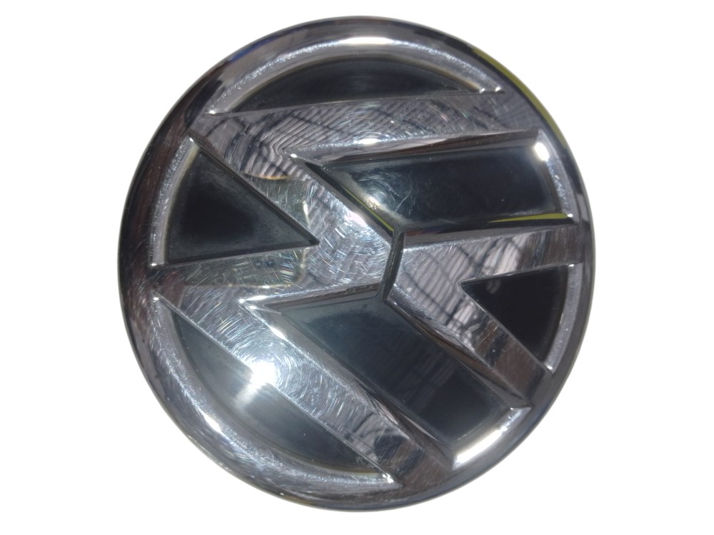 Emblema Tampa Traseira Volkswagen Saveiro 2010 A 2015 Prata Prata