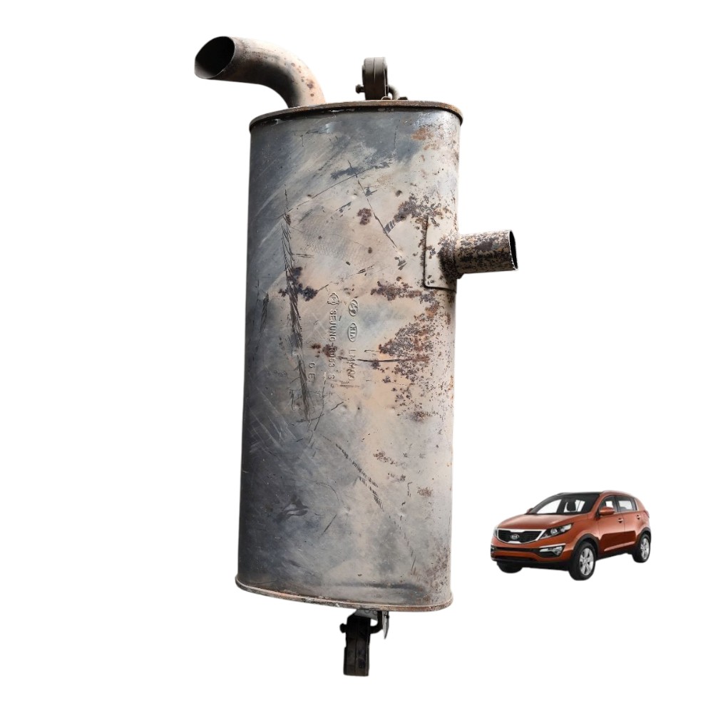 Escapamento Silencioso Traseiro Kia Sportage 2.0 16v 2012 1