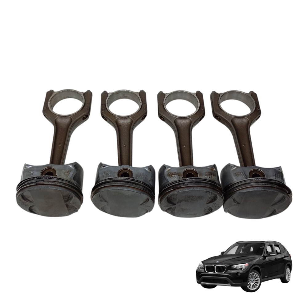 Jogo Pistao Biela Bmw 320i 2.0 E90 N46 Serie 3 2010 2012