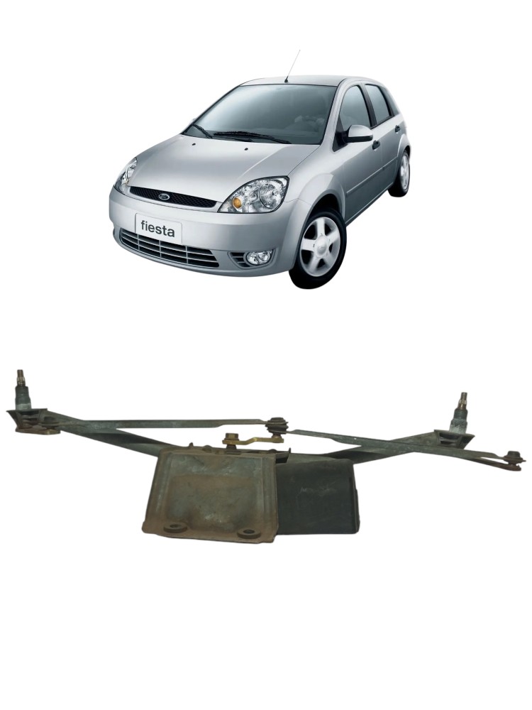 Maquina Motor Do Limpador Galhada Ford Fiesta 1995 2002 3