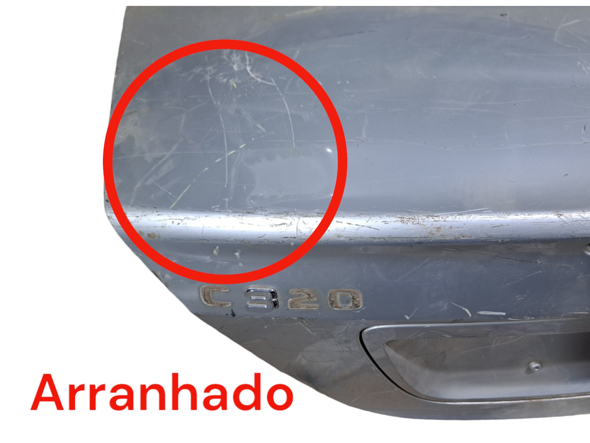 Tampa Traseira Mercedes C180 2001 2002 2003 2004 2005 2006