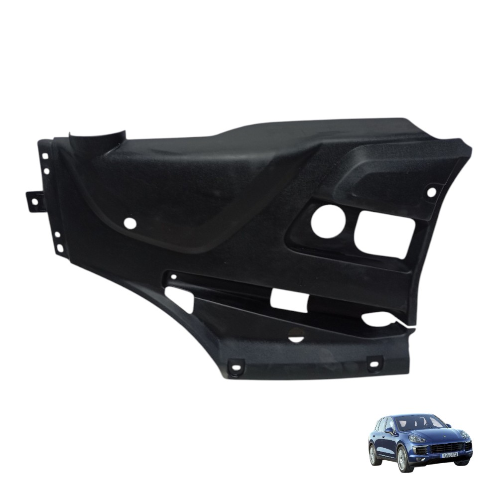 Acabamento Soleira Porta Porsche Cayenne Vr6 2015 2016 Preto