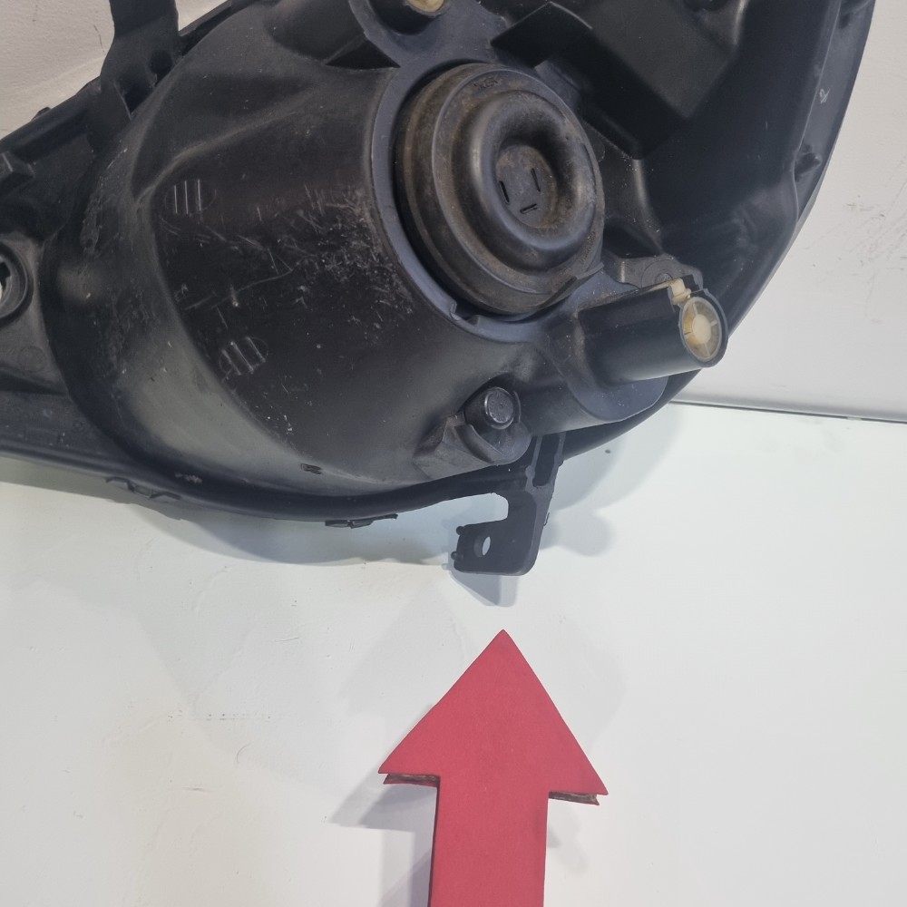 Farol Cromado Do Lado Direito Honda Fit Modelos 2006/2008 Direito/passageiro 4