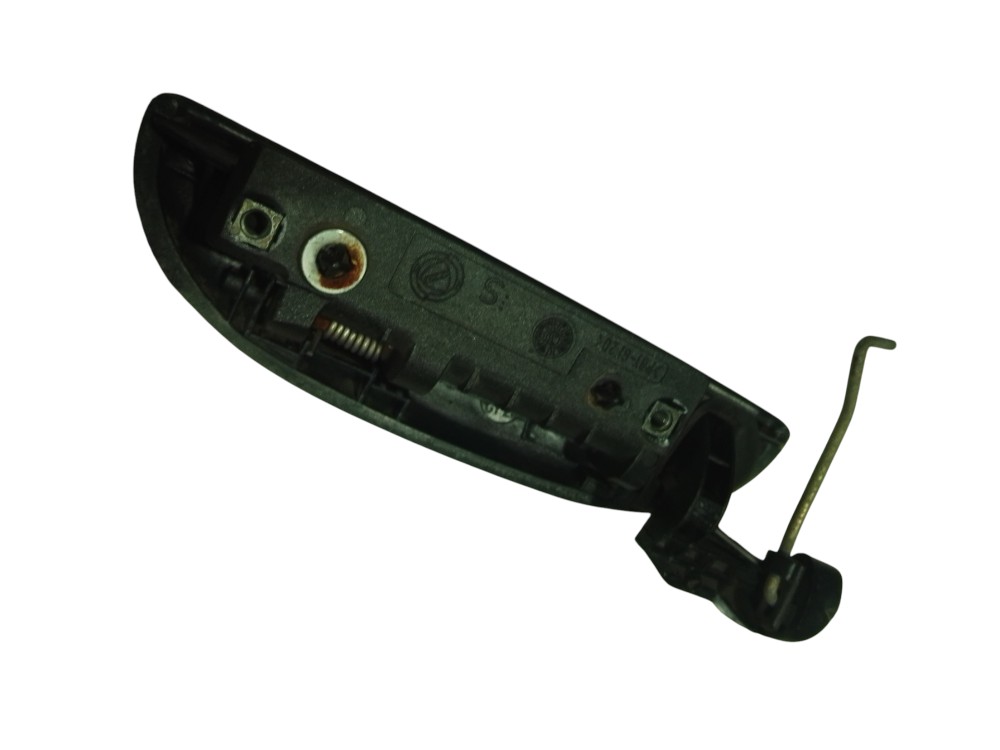 Maçaneta Externa Porta Esquerda Fiat Palio Siena 2002 A 2004 Preto 4