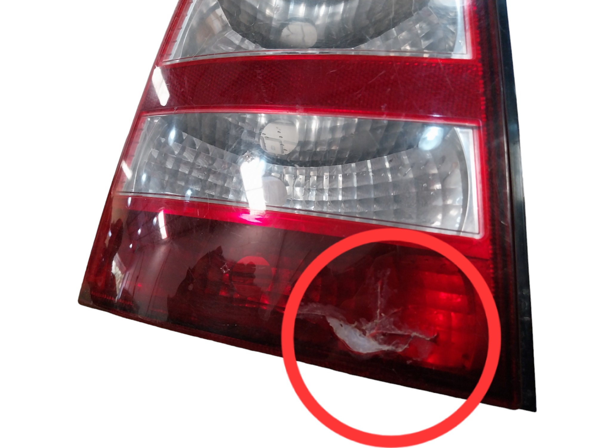 Lanterna Traseira Esquerda Astra Sedan 2003 A 2011 Detalhe Direito Vermelho 3
