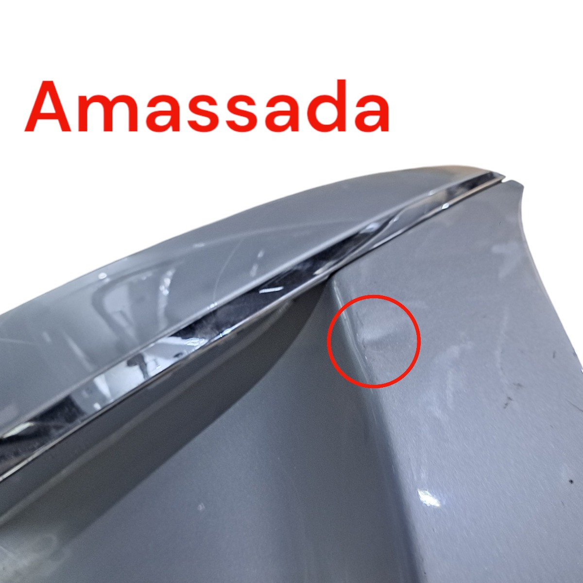 Tampa Traseira Mercedes Cls 2011 2012 2013 2014 Amassada