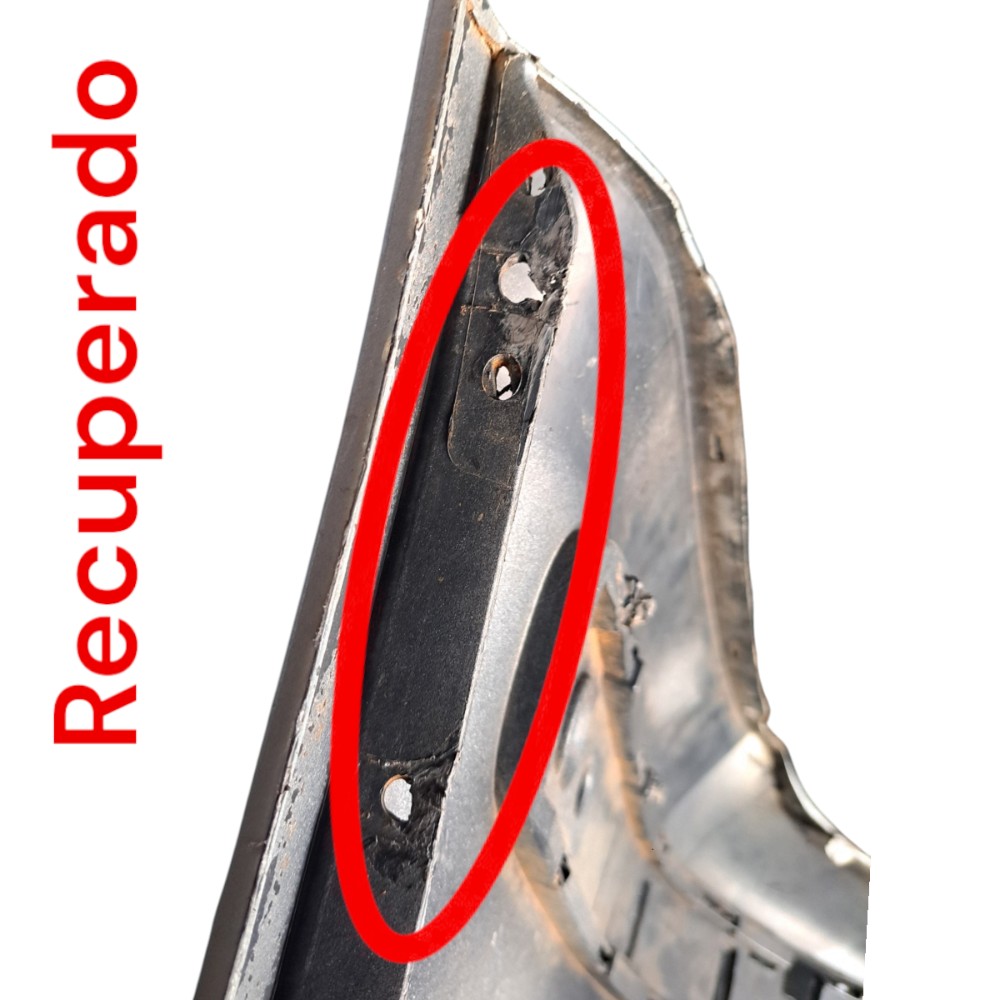 Parachoque Dianteiro Volkswagen Golf 1998 Recuperado Prata Prata