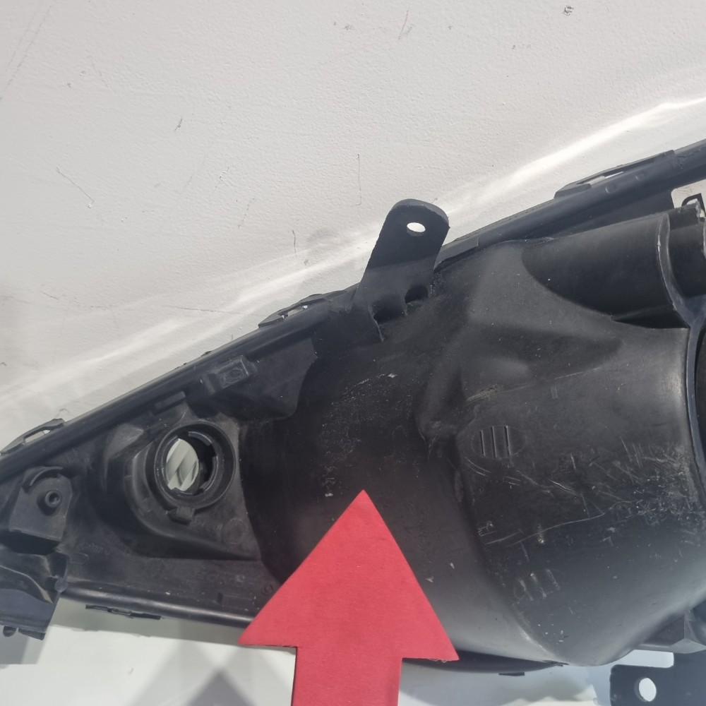 Farol Cromado Do Lado Direito Honda Fit Modelos 2006/2008 Direito/passageiro 8