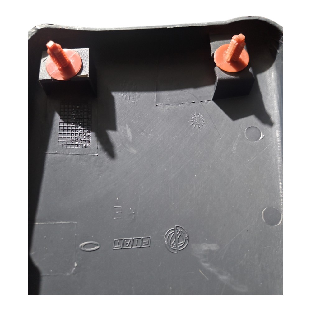 Moldura Coluna Esquerda Fiat Palio Siena 2001 2005 Preto Preto 5